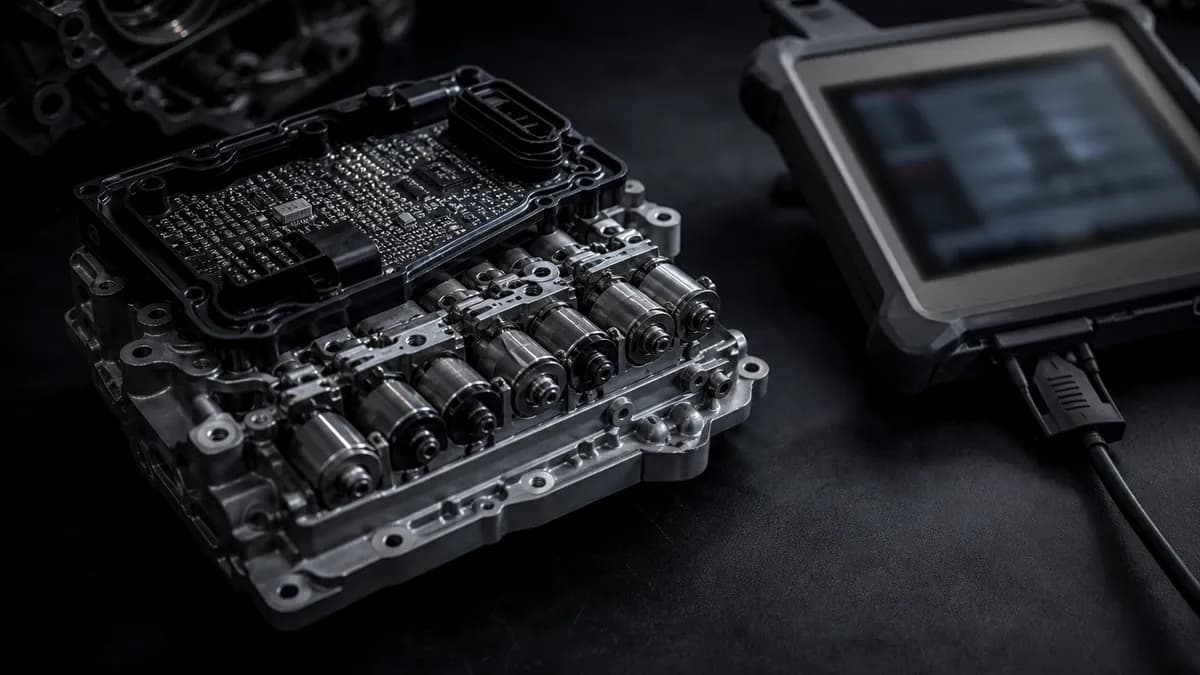 Ошибка P1735 на DSG DQ500 — датчик положения муфты 1