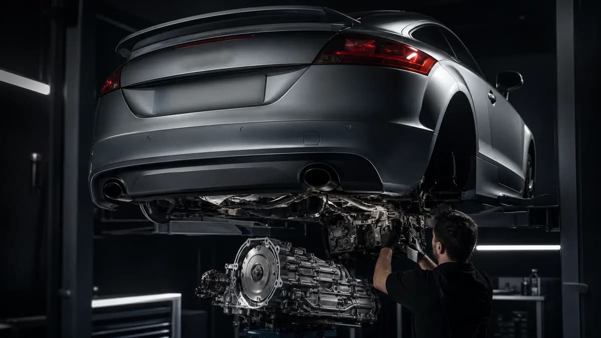 Ремонт DSG и S-Tronic на Audi TT