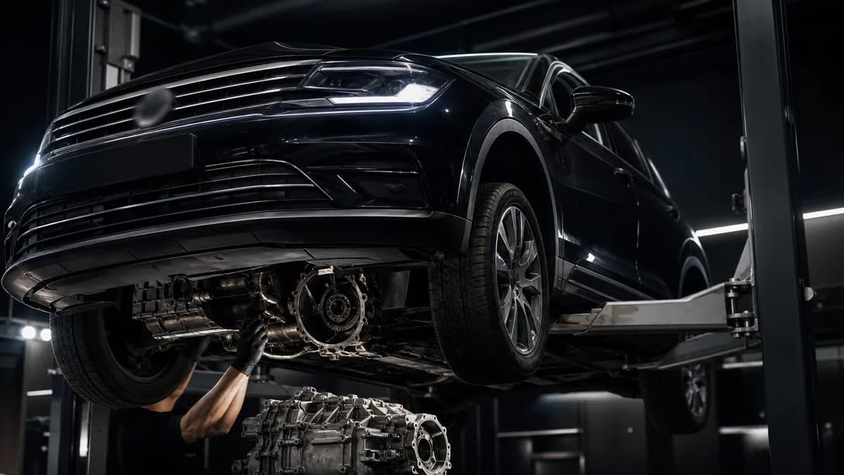Ремонт DSG на VW Tiguan: DQ250, DQ381, DQ500
