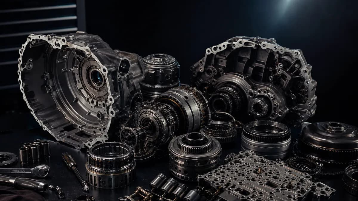 Ремонт АКПП Aisin: особенности серии U660E